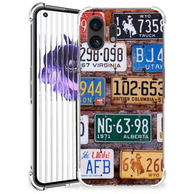 Nothing Phone (2) Anti-shock Hoesje met foto Kentekenplaten Nothing Phone (2) Anti-shock Hoesje met foto Kentekenplaten
