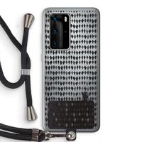 Crazy shapes: Huawei P40 Pro Transparant Hoesje met koord