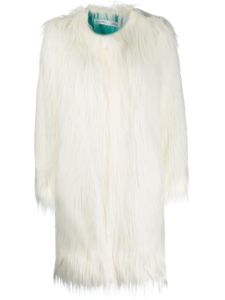 ALABAMA MUSE manteau oversize en fourrure artificielle - Blanc