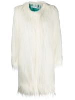 ALABAMA MUSE manteau oversize en fourrure artificielle - Blanc