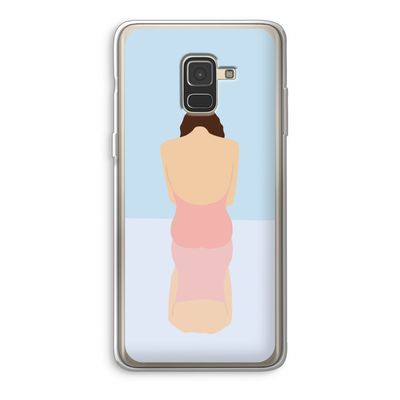 Mirror: Samsung Galaxy A8 (2018) Transparant Hoesje