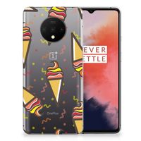 OnePlus 7T Siliconen Case Icecream - thumbnail