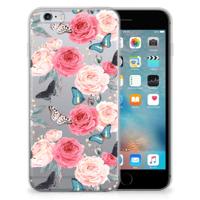 Apple iPhone 6 | 6s | TPU Case | Butterfly Roses