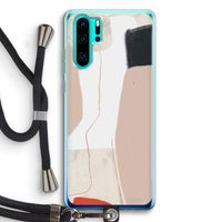 Lava: Huawei P30 Pro Transparant Hoesje met koord