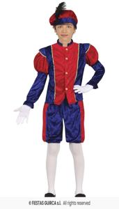 Piet Verkleedpak Kind Rood/Blauw Felipe