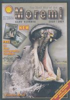 Wegenkaart - landkaart Moremi - Tourist Map of Moremi Game Reserve Botswana | Shell - thumbnail