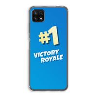 Victory Royale: Samsung Galaxy A22 5G Transparant Hoesje