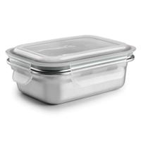 Lunchbox Ibili 669306 Roestvrij staal Rechthoekig 600 ml