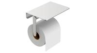Mueller Hilton toiletrolhouder met planchet chroom - thumbnail