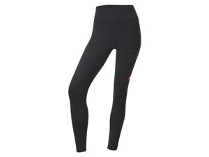 CRIVIT Dames sportlegging (Zwart, XS (32/34))
