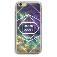 Negenduust ruimte: iPhone 6 Plus / 6S Plus Transparant Hoesje