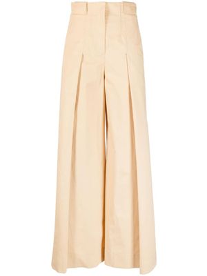 Alberta Ferretti Palazzo broek - Geel