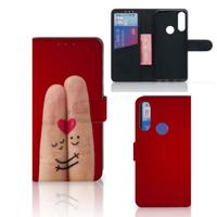 Alcatel 1S 2020 | Wallet Case | met Pasjes | Liefde - Origineel Romantisch Cadeau