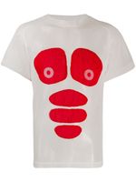 Walter Van Beirendonck Pre-Owned top à empiècements contrastants - Blanc