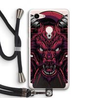 Hell Hound and Serpents: Pixel 3 XL Transparant Hoesje met koord