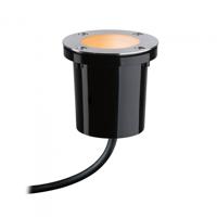 Paulmann PAULMANN 94588 LED-vloerinbouwlamp 4.6 W Zwart, RVS