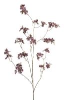 Blossom spray burgundy 118 cm - Emerald