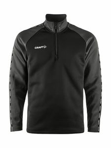 Craft 1912731 Squad 2.0 Half Zip M - Black/Granite - XS