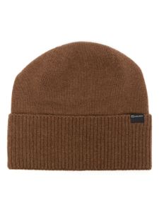 Woolrich bonnet en cachemire à design nervuré - Marron