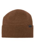 Woolrich bonnet en cachemire à design nervuré - Marron - thumbnail