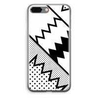 Pop Art #5: iPhone 8 Plus Transparant Hoesje