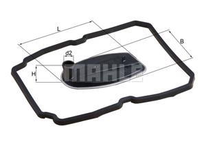 Hydraulische filter, automatische transmissie MAHLE, u.a. für Mercedes-Benz, Ssangyong, Jeep, Chrysler, Puch, Maybach, Dodge