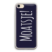 Moatsje!: iPhone 7 Transparant Hoesje