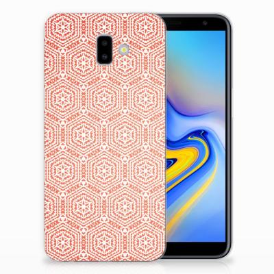 Samsung Galaxy J6 Plus (2018) | TPU bumper | Pattern Orange