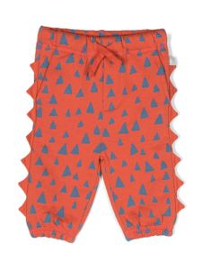 Stella McCartney Kids pantalon de jogging à imprimé graphique - Rouge