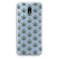 Weed: Samsung Galaxy J3 (2017) Transparant Hoesje Weed: Samsung Galaxy J3 (2017) Transparant Hoesje