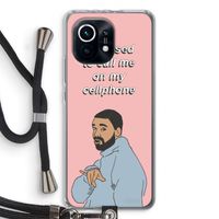 Hotline bling: Xiaomi Mi 11 Transparant Hoesje met koord