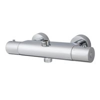 Douchekraan Thermostatisch Wiesbaden Caral Chroom Coating