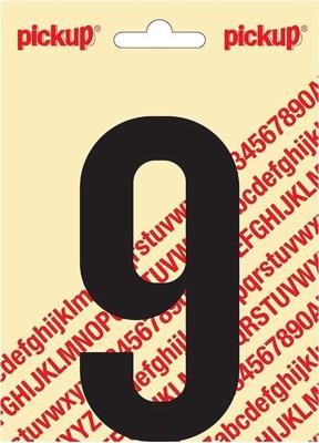 Plakcijfer Nobel Sticker cijfer 9 - Pickup