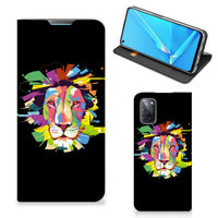 OPPO A52 | A72 Magnet Case Lion Color - thumbnail