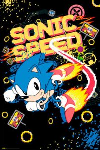 Sonic Speed Poster 61x91.5cm