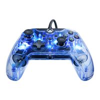 PDP Afterglow Zwart, Blauw, Transparant USB Gamepad Analoog/digitaal Xbox One, Xbox Series S, Xbox Series X - thumbnail