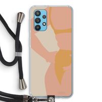 Bikini body: Samsung Galaxy A32 4G Transparant Hoesje met koord