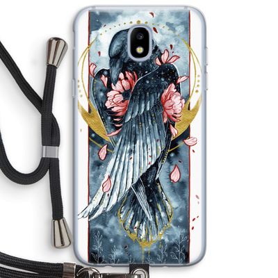 Golden Raven: Samsung Galaxy J5 (2017) Transparant Hoesje met koord