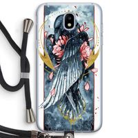 Golden Raven: Samsung Galaxy J5 (2017) Transparant Hoesje met koord