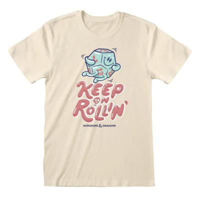 Dungeons & Dragons T-Shirt Keep On Rolling Size L