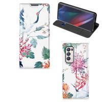 OPPO Find X3 Neo | Hoesje maken | Bird Flowers