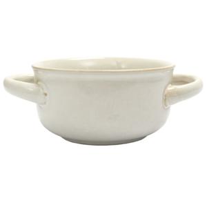 Soepkommen Classic - creme wit - 1x stuks - 14 x 7 cm - keramiek - soepkommetjes