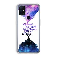 Stars quote: OnePlus Nord N10 5G Transparant Hoesje