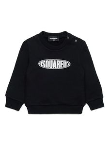 DSQUARED2 KIDS sweat Surf Club en coton - Noir