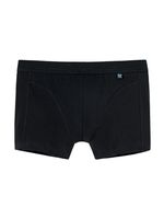 Schiesser - Long Life Cotton - Short - zwart, Maat:M