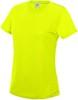 Just Cool JC005 Women´s Cool T - Electric Yellow - L