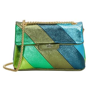 Charm London Schoudertasje Shiny Elisa Groen