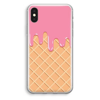 Ice cream: iPhone XS Transparant Hoesje