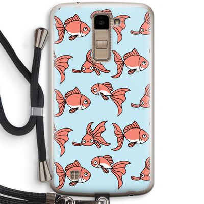 Blub: LG K10 (2016) Transparant Hoesje met koord