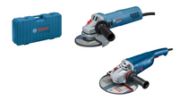 Bosch Blauw GWS 22-230 P + GWS 880 Professional Haakse slijper set | 230 mm en 125 | in koffer - 06018C1109